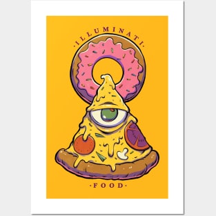 Illuminati Food Posters and Art